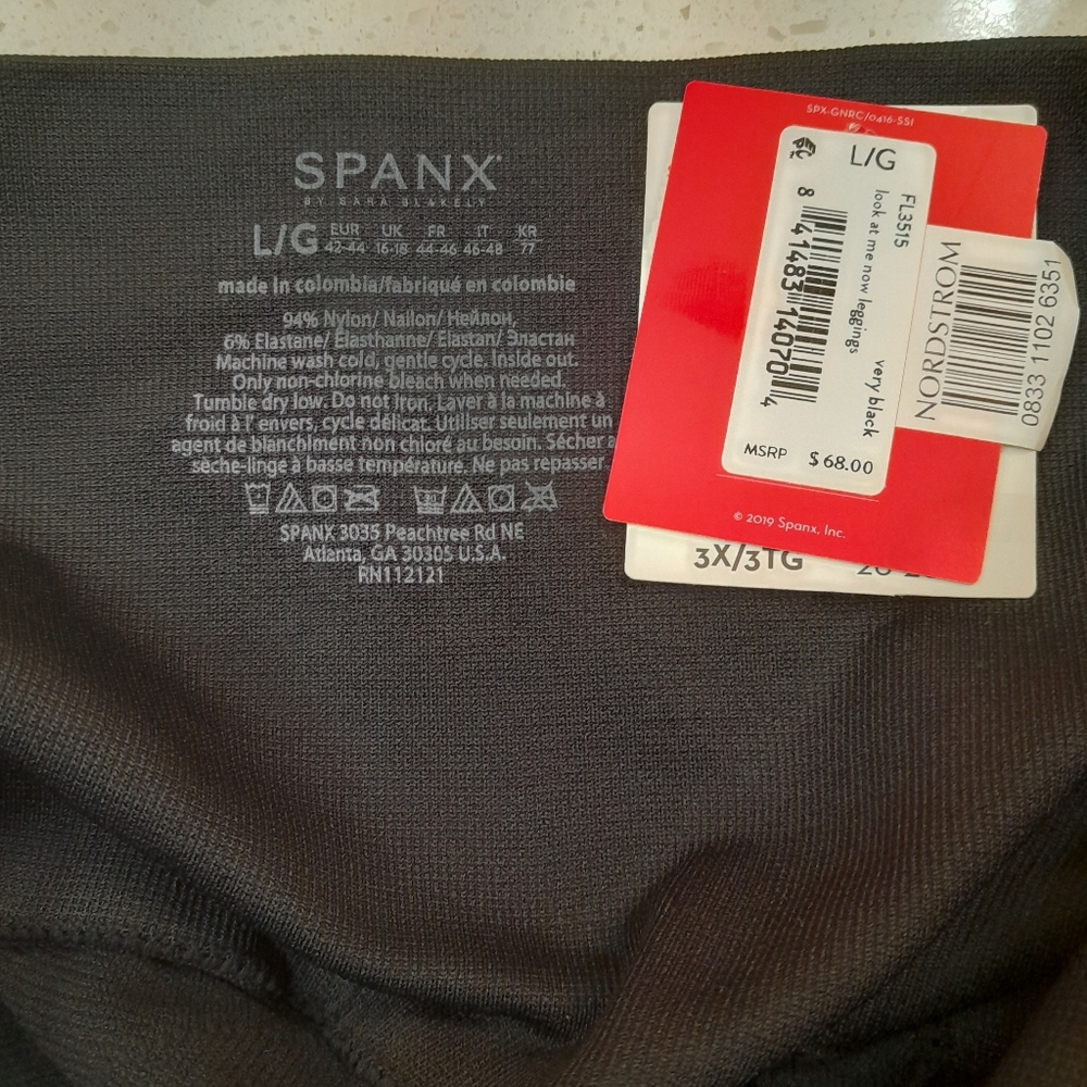 Spanx Look At Me Now Leggings